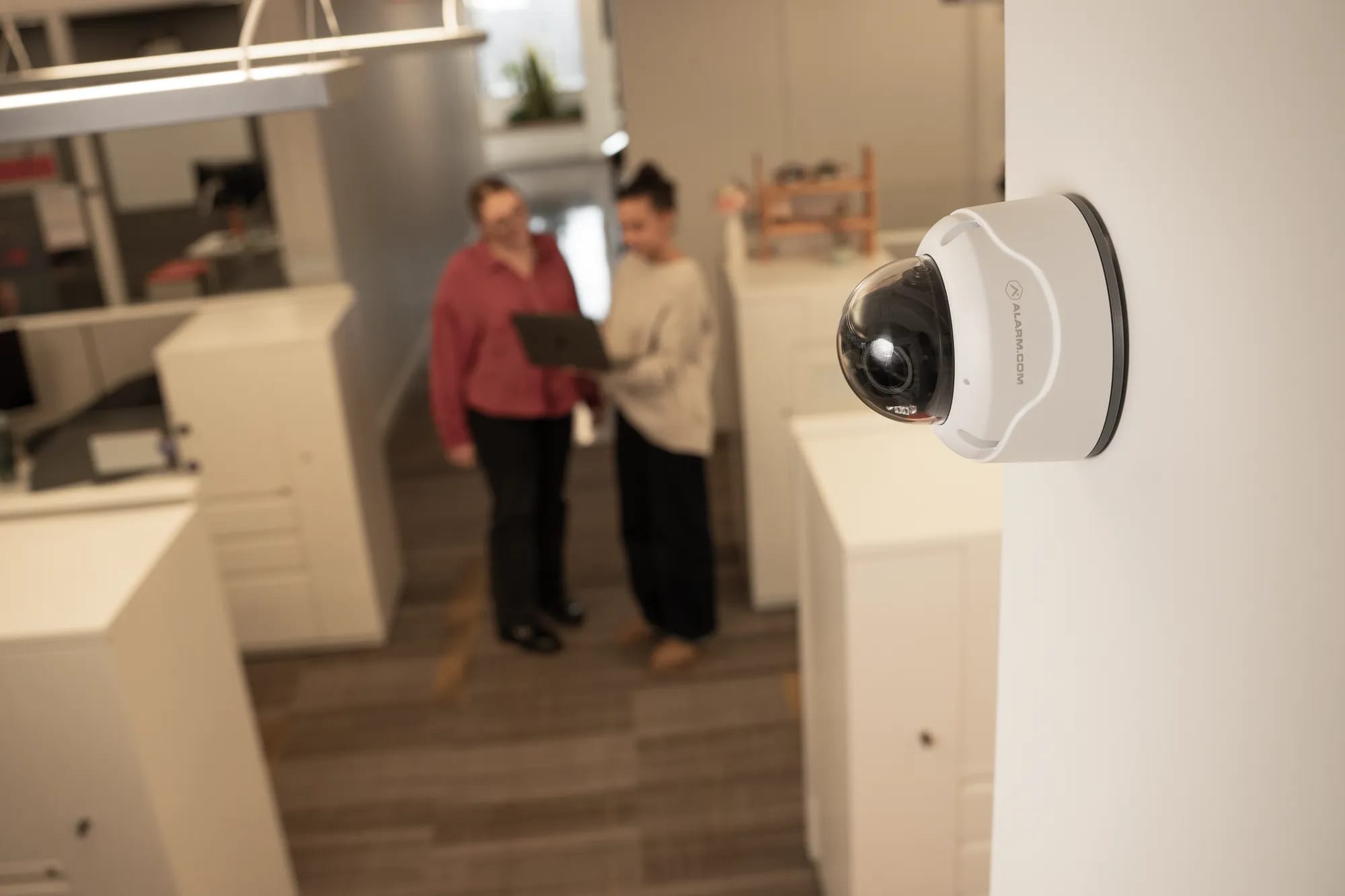 Wall-mounted Security ONE surveillance camera